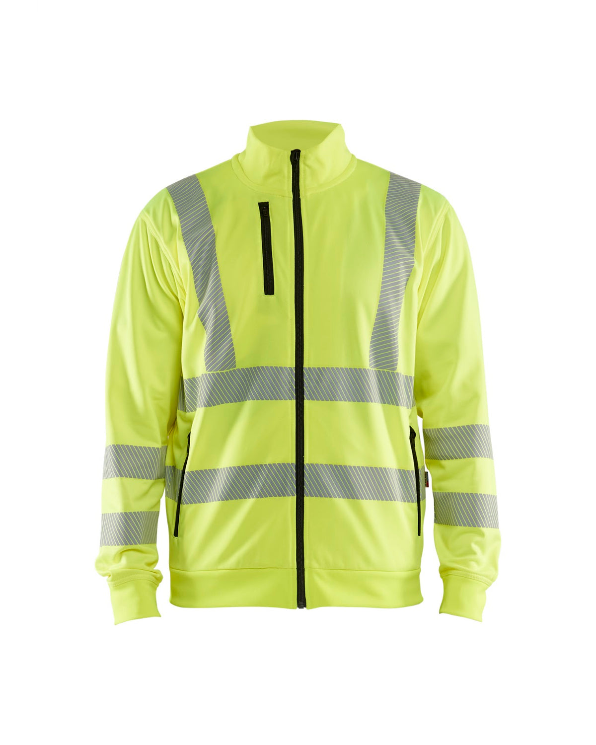 3563 Sweatshirt met rits High Vis - High Vis Geel