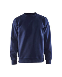 3364 Sweatshirt Jersey ronde hals - Marineblauw