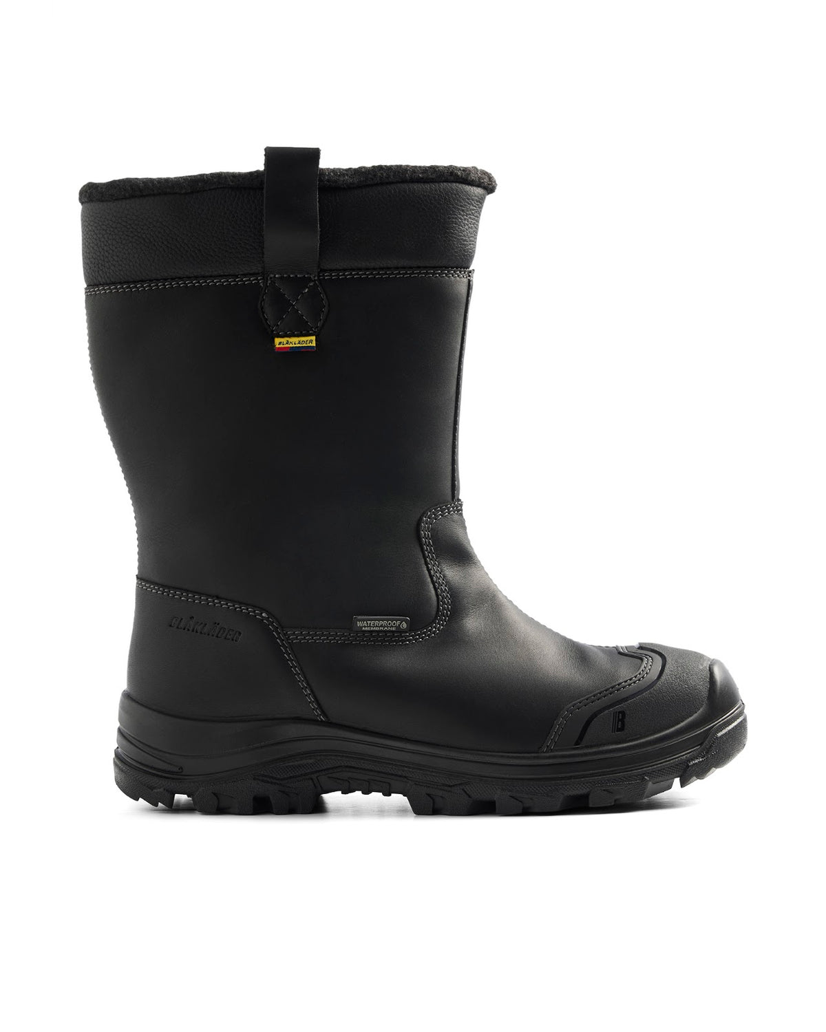 2496 STORM Hoge Winterschoen S7S Waterdicht - Zwart/Zwart