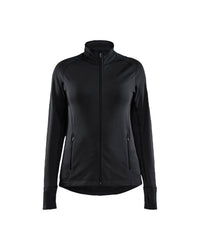 4745 STRIKER Dames fleecejack - Zwart