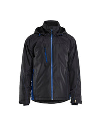 4890 Lichtgewicht winterjas - Zwart/Korenblauw