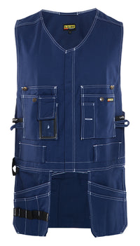 3105 Werkvest Katoen - Marineblauw