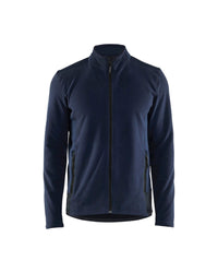 4765 Microfleecevest - Donker marineblauw/Zwart