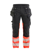 Zwart/High Vis Rood