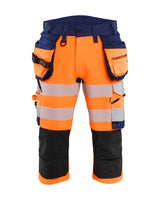 High Vis Oranje/Marineblauw