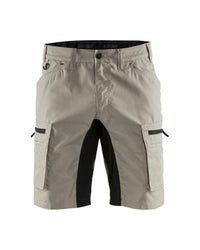 1449 Service short stretch - Stone/Zwart