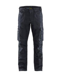 1439 Service werkbroek denim stretch - Marineblauw