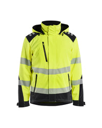 4400 Softshell Winterjas High Vis - High Vis Geel/Zwart