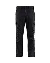 1444 Industrie werkbroek stretch - Zwart/High Vis Geel