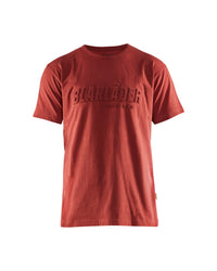 3531 T-shirt 3D - Gebrand rood