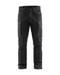 1459 Service werkbroek denim stretch - Zwart