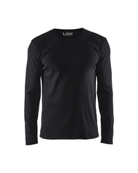 3314 T-shirt lange mouwen - Zwart
