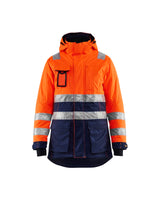 High Vis Oranje/Marineblauw