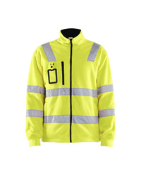 4853 Fleecejas High Vis - High Vis Geel