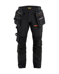 1979 ToolRig™ STRIKER werkboek 4-weg stretch - Zwart/Roest