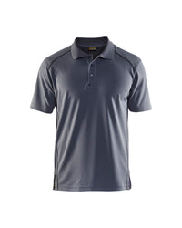 3326 UV-Piqué polo - Grijs