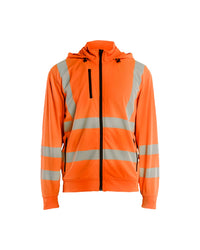 3573 Sweatshirt met afneembare capuchon High Vis - High Vis Oranje