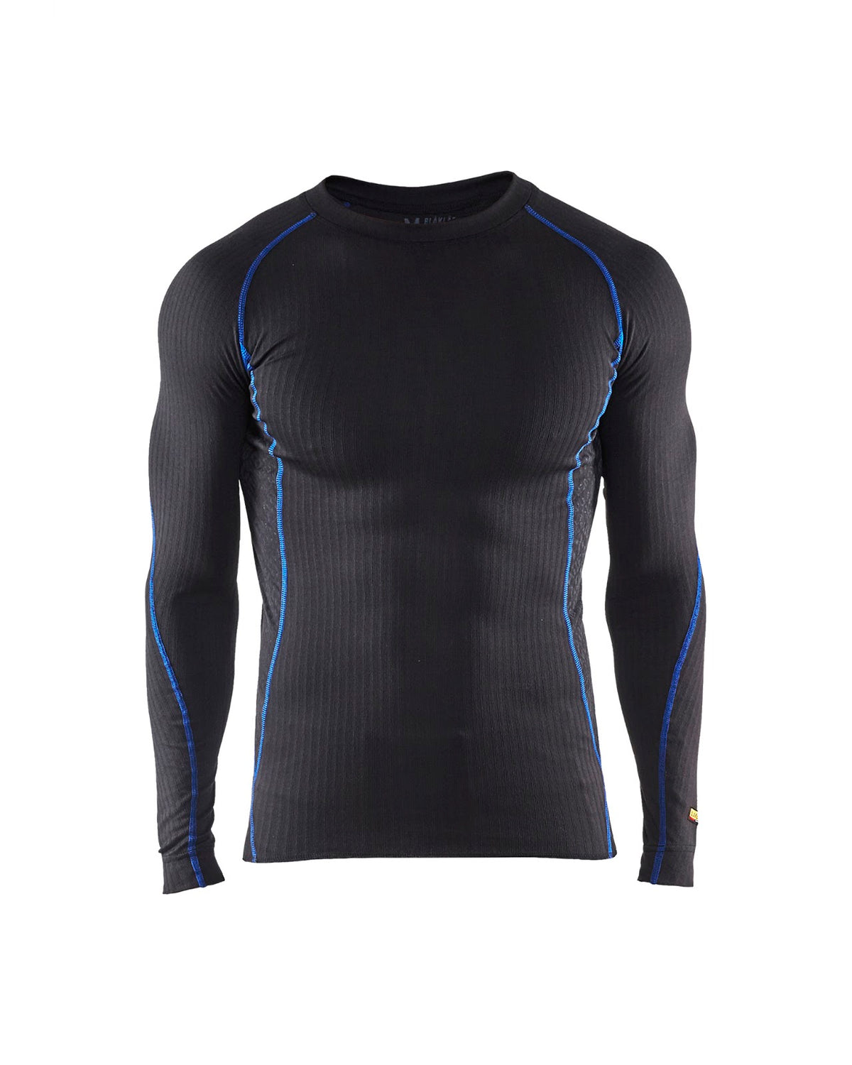 4703 Onderhemd Light - Zwart/Korenblauw