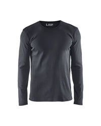3314 T-shirt lange mouwen - Donkergrijs