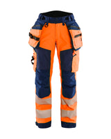 High Vis Oranje/Marineblauw