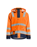 High Vis Oranje/Marineblauw
