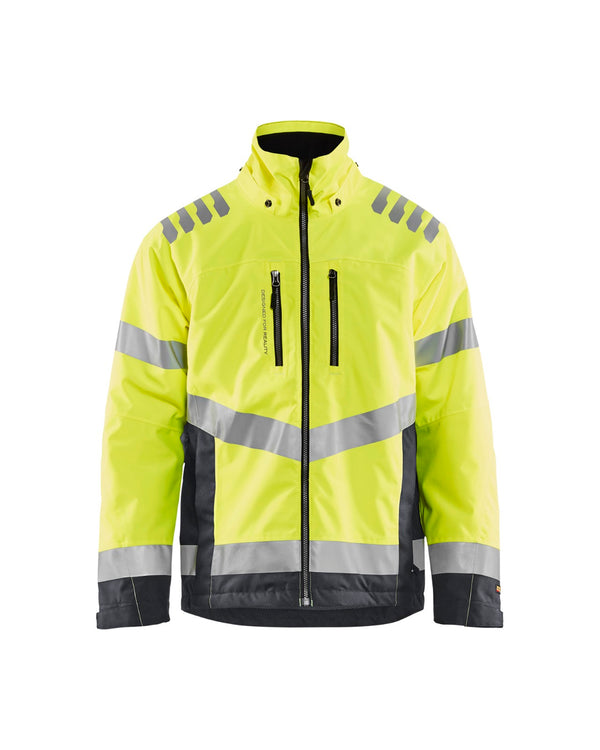4780 Winterjas High Vis - HIgh Vis Geel/Medium grijs