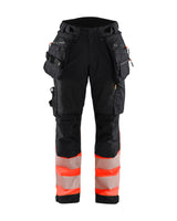 Zwart/High Vis Rood