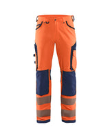 High Vis Oranje/Marineblauw