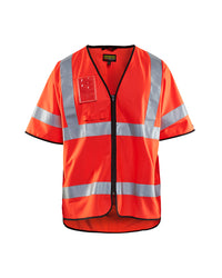 3023 Signalisatievest korte mouwen - High Vis Rood
