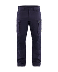 1486 Multinorm werkbroek met stretch inherent - Marineblauw