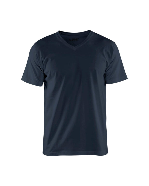 3360 T-Shirt V-hals - Donker marineblauw