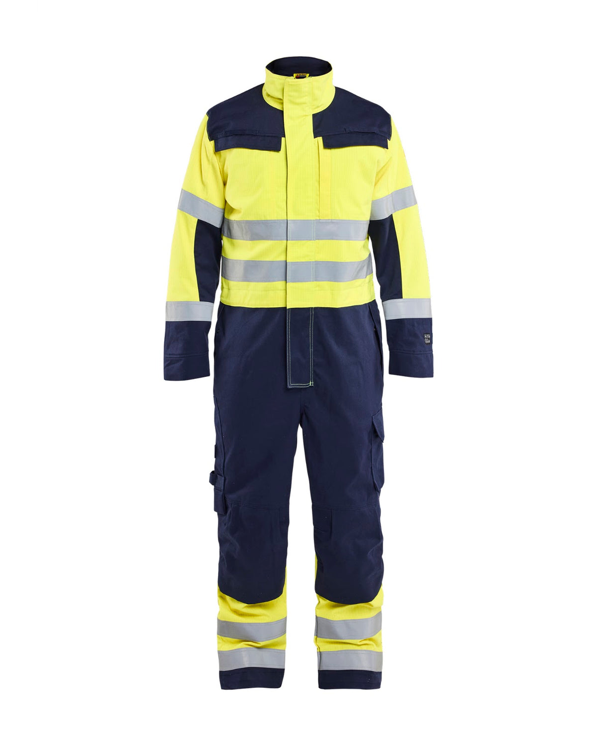 6379 Multinorm Overall - High Vis Geel/Marineblauw