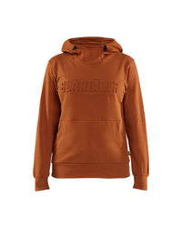 3560 Dames hoodie 3D - Roest
