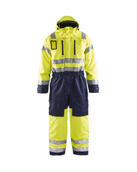 6763 Winteroverall High Vis - High Vis Geel/Marineblauw