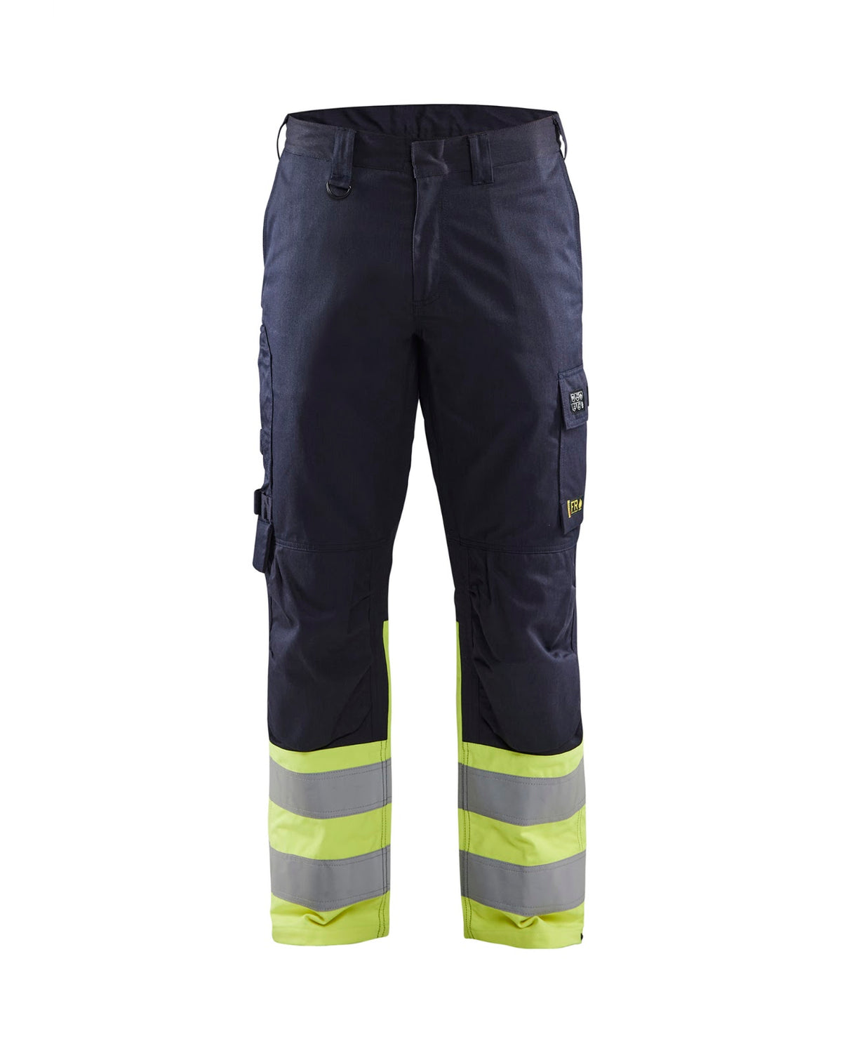 1705 Werkbroek Inherent Steel - Marine/High Vis Geel