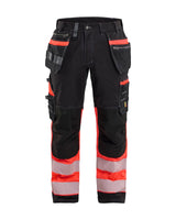 Zwart/High Vis Rood