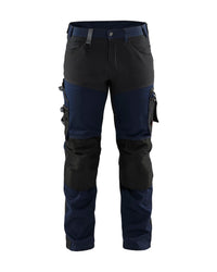 1799 Werkbroek met stretch - Donker marineblauw/Zwart