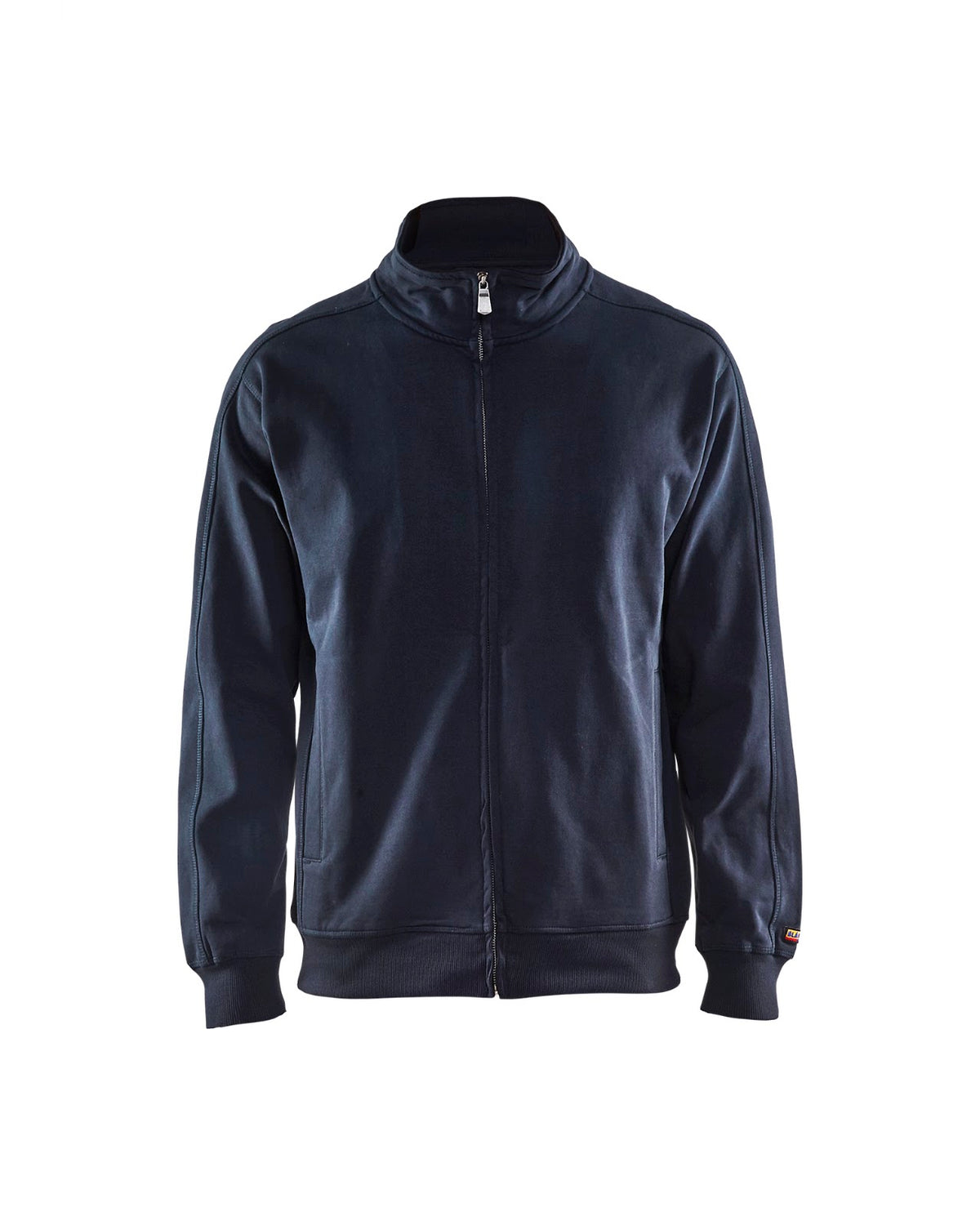 3349 Sweatshirt met rits - Donker marineblauw