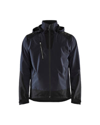 4749 Softshell jack - Donker marineblauw/Zwart