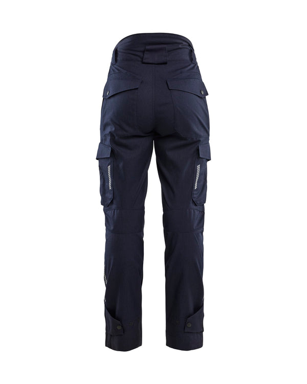 7107 Dames Multinorm werkbroek inherent - Marineblauw