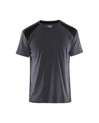 3379 T-shirt - Medium grijs/Zwart