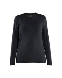 3427 T-shirt met lange mouwen - Zwart