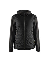5931 Dames hybride jack - Donkergrijs/Zwart