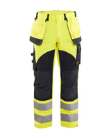 High Vis Geel/Marineblauw
