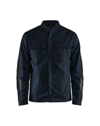 4444 Industrie jack stretch - Donker marineblauw/Zwart