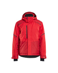 4881 Winterjas - Rood/Donkerrood
