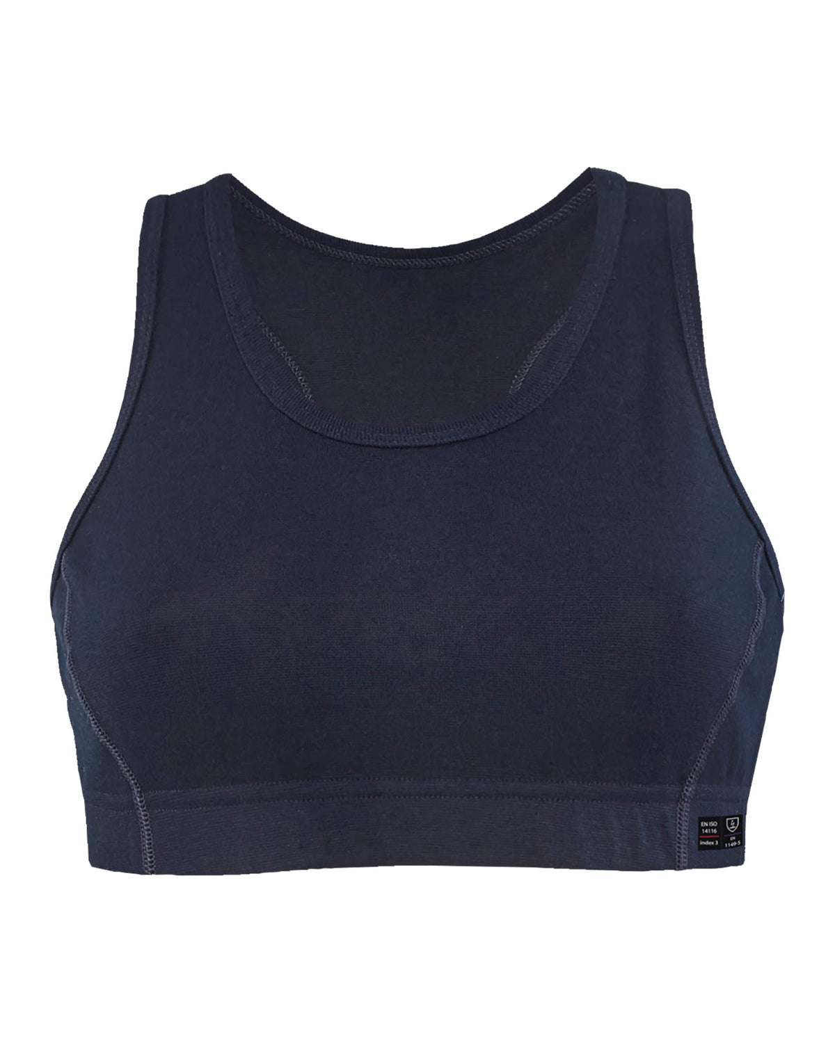 1825 Dames vlamvertragende sportbeha - Marineblauw