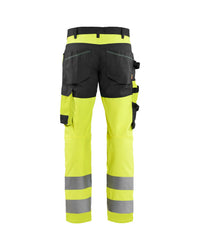 1703 High Vis Werkbroek - High Vis Geel/Zwart