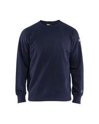 3477 Vlamvertragend sweatshirt Inherent - Marineblauw