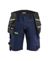 Donker marineblauw/High Vis Geel
